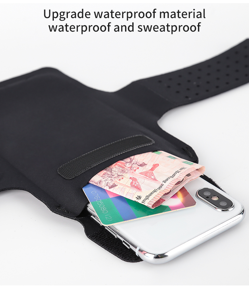 HAISSKY HSK-198 elastic waterproof sports smartphone armband_Haissky ...